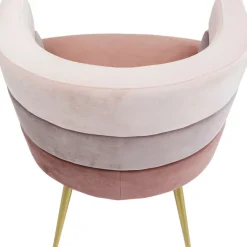Fauteuil Sandwich mauve