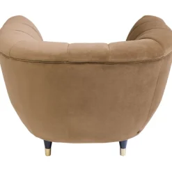 Fauteuil Spectra velours marron