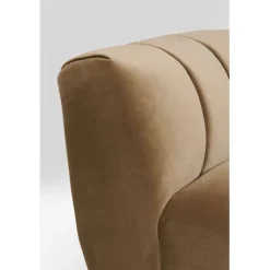 Fauteuil Spectra velours marron