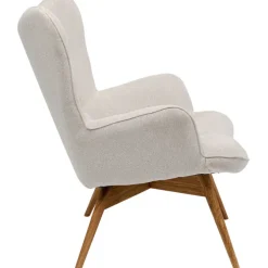 Fauteuil Vicky crème