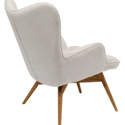 Fauteuil Vicky crème