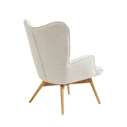 Fauteuil Vicky écru