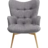 Fauteuil Vicky gris