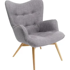 Fauteuil Vicky gris