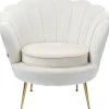 Fauteuil Water Lily doré-beige
