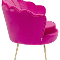 Fauteuil Water Lily doré-fuchsia