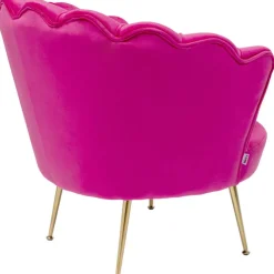 Fauteuil Water Lily doré-fuchsia