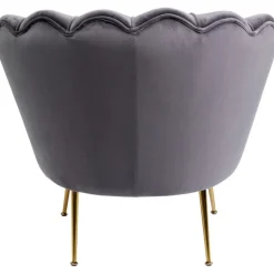 Fauteuil Water Lily doré-gris