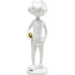 Figurine décorative Ball Girl blanc 41cm