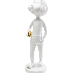 Figurine décorative Ball Girl blanc 41cm