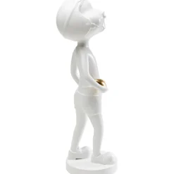 Figurine décorative Ball Girl blanc 41cm