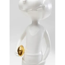Figurine décorative Ball Girl blanc 41cm