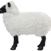 Figurine décorative Bathilde blanc 48cm