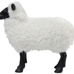 Figurine décorative Bathilde blanc 48cm