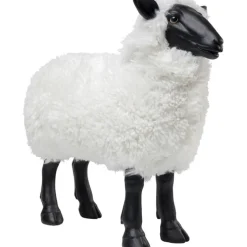 Figurine décorative Bathilde blanc 48cm