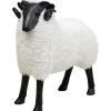 Figurine décorative Bathilde Ram blanc 78cm