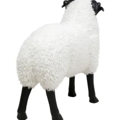 Figurine décorative Bathilde Ram blanc 78cm