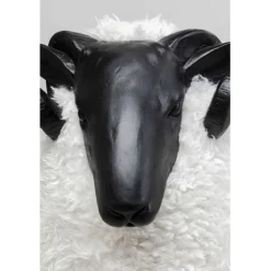 Figurine décorative Bathilde Ram blanc 78cm