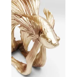 Figurine décorative Betta Fish doré petit