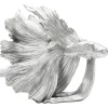 Figurine décorative Betta Fish argenté petit