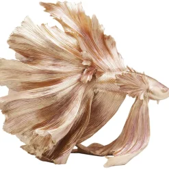 Figurine décorative Betta Fish doré