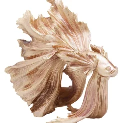 Figurine décorative Betta Fish doré