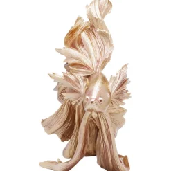 Figurine décorative Betta Fish doré