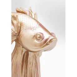 Figurine décorative Betta Fish doré