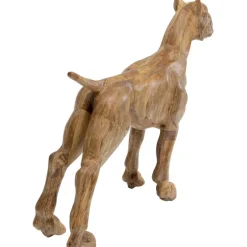 Figurine décorative Bulldog Wood 70x78cm