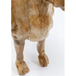 Figurine décorative Bulldog Wood 70x78cm