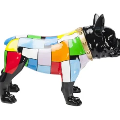Figurine décorative Bulldog colore