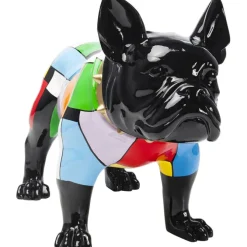 Figurine décorative Bulldog colore