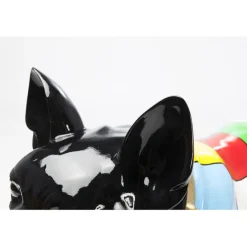 Figurine décorative Bulldog colore