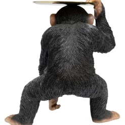 Figurine décorative Butler Playing Chimp noir 52cm