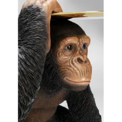 Figurine décorative Butler Playing Chimp noir 52cm