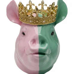 Figurine décorative Crowned Pig 28cm