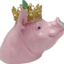 Figurine décorative Crowned Pig 28cm