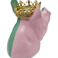 Figurine décorative Crowned Pig 28cm