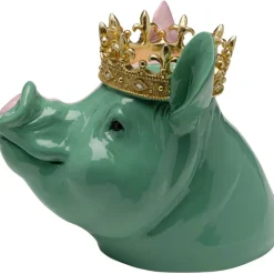 Figurine décorative Crowned Pig 28cm