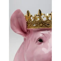 Figurine décorative Crowned Pig 28cm