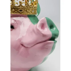Figurine décorative Crowned Pig 28cm
