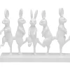 Figurine décorative Dancing Rabbits 40cm