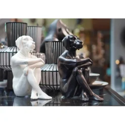 Figurine décorative Dog Marc noire