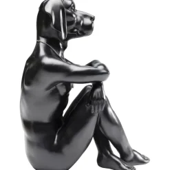 Figurine décorative Dog Marc noire
