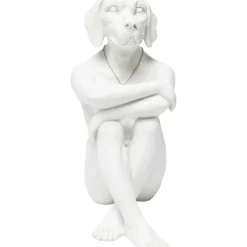 Figurine décorative Dog Marc blanc
