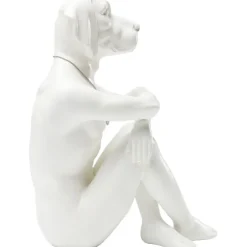 Figurine décorative Dog Marc blanc