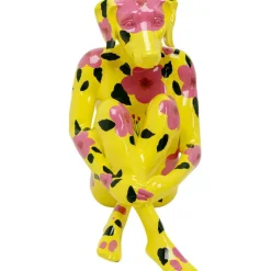 Figurine décorative Dog Marc jaune 80cm