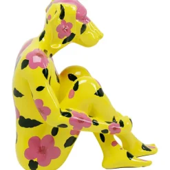 Figurine décorative Dog Marc jaune 80cm