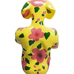 Figurine décorative Dog Marc jaune 80cm