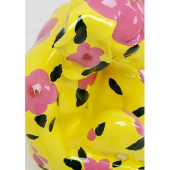 Figurine décorative Dog Marc jaune 80cm
